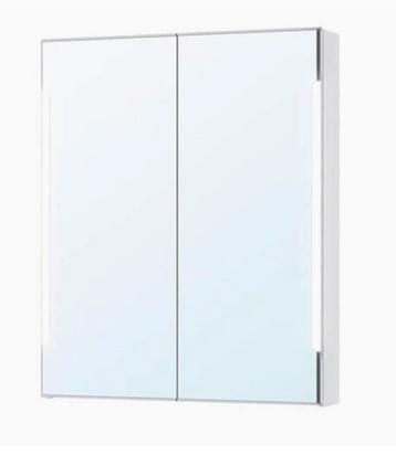 2 badkamerkasten met verlichtingsarmaturen, Huis en Inrichting, Badkamer | Badkamermeubels, Ophalen, Zo goed als nieuw