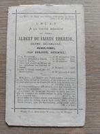 oud rouwprentje Dendermonde/Gent 1885, Verzamelen, Bidprentjes en Rouwkaarten, Verzenden