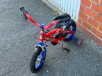 Kinderfiets met steunwieltjes, Fietsen en Brommers, Fietsen | Jongens, Ophalen, Gebruikt, 14 inch of minder