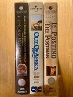 3 cassettes Il Postino, Out Of Africa, The Horse Whisperer, Ophalen of Verzenden, Gebruikt