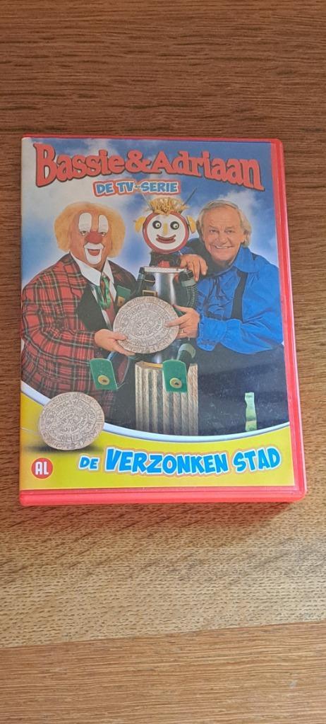 Bassie & adriaan de verzonken stad, Cd's en Dvd's, Dvd's | Kinderen en Jeugd, Ophalen of Verzenden