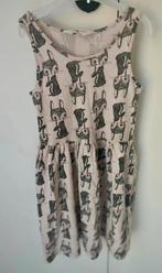 Lichtroos kleedje met konijnen - 6 jaar, Enfants & Bébés, Vêtements enfant | Taille 116, Robe ou Jupe, Enlèvement ou Envoi, H&M