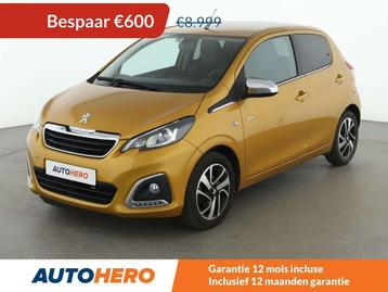Peugeot 108 1.0 VTi Style (bj 2018) beschikbaar voor biedingen