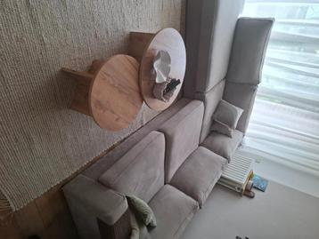 Zetel, Huis en Inrichting, Ophalen, 250 tot 300 cm, Gebruikt, Hoekbank