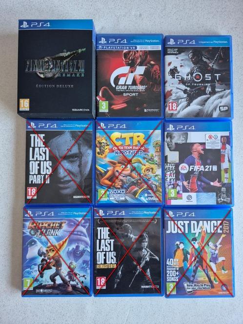 Jeux ps4, Games en Spelcomputers, Games | Sony PlayStation 4, Zo goed als nieuw, 1 speler, Vanaf 3 jaar, Online, Ophalen of Verzenden