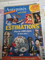 Schattingen van de speciale editie van het antiektijdschrift, Antiek en Kunst, Ophalen of Verzenden