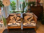 2 Teak zetels, Huis en Inrichting, Ophalen