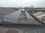 17 zonnepanelen met optimizer inclusief constructie plat dak, Ophalen, Gebruikt, Compleet systeem, 200 wattpiek of meer