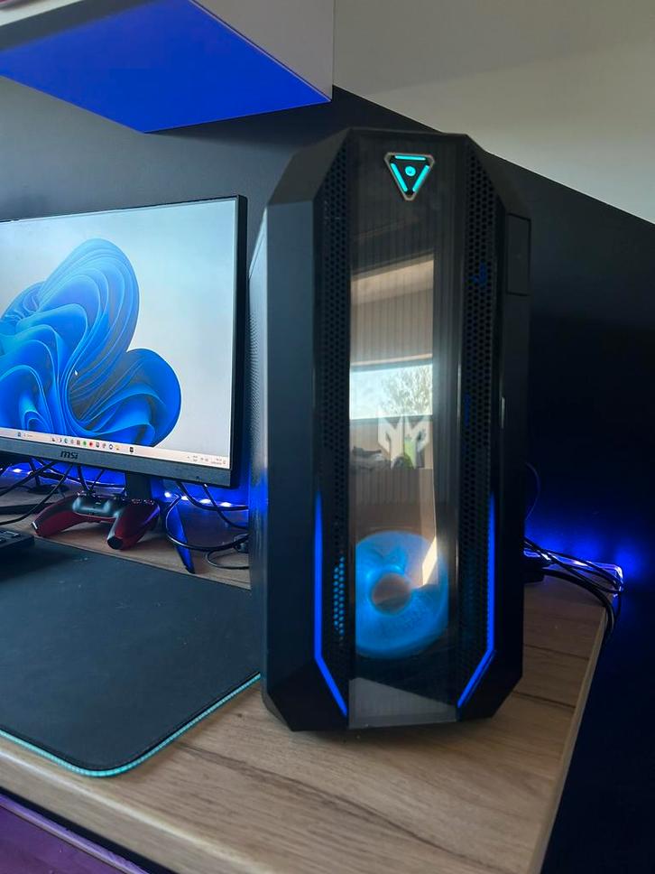 Predator orion 3000 met exstra disc + samsung monitor, Computers en Software, Desktop Pc's, Gebruikt, HDD, 16 GB, Met videokaart