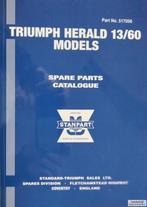 Triumph Herald 13/60 models Spare Parts Catalogue 517056 ISB, Enlèvement ou Envoi