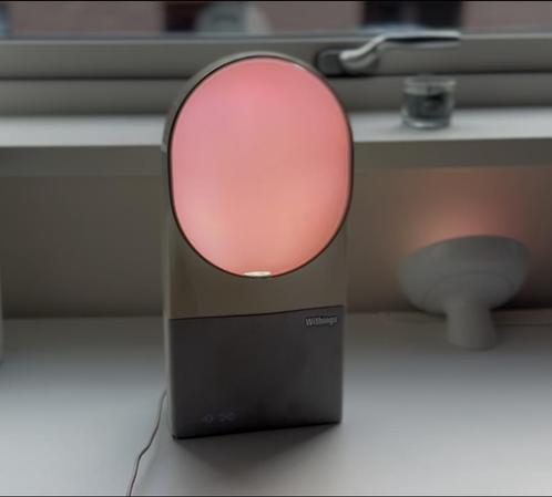 Withings Aura alarmlamp + oplader, Huis en Inrichting, Lampen | Tafellampen, Zo goed als nieuw, Minder dan 50 cm, Ophalen of Verzenden