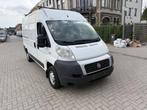 FIAT DUCAT0 2.3multijet  L2H2 AIRCO TREKHAAK CAMERA, Auto's, Bestelwagens en Lichte vracht, Voorwielaandrijving, Stof, Zwart, Wit