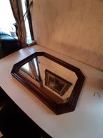 SPIEGEL IN HOUTEN KADER, Huis en Inrichting, Woonaccessoires | Spiegels, Ophalen