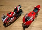 2 Maisto moto GP modelmoto’s 1:18, Ophalen of Verzenden, Zo goed als nieuw, Motor, Maisto