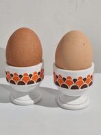 2 Eierdopjes Emsa , w. Germany,  retro vintage space age, Huis en Inrichting, Keuken | Servies, Ophalen of Verzenden, Zo goed als nieuw