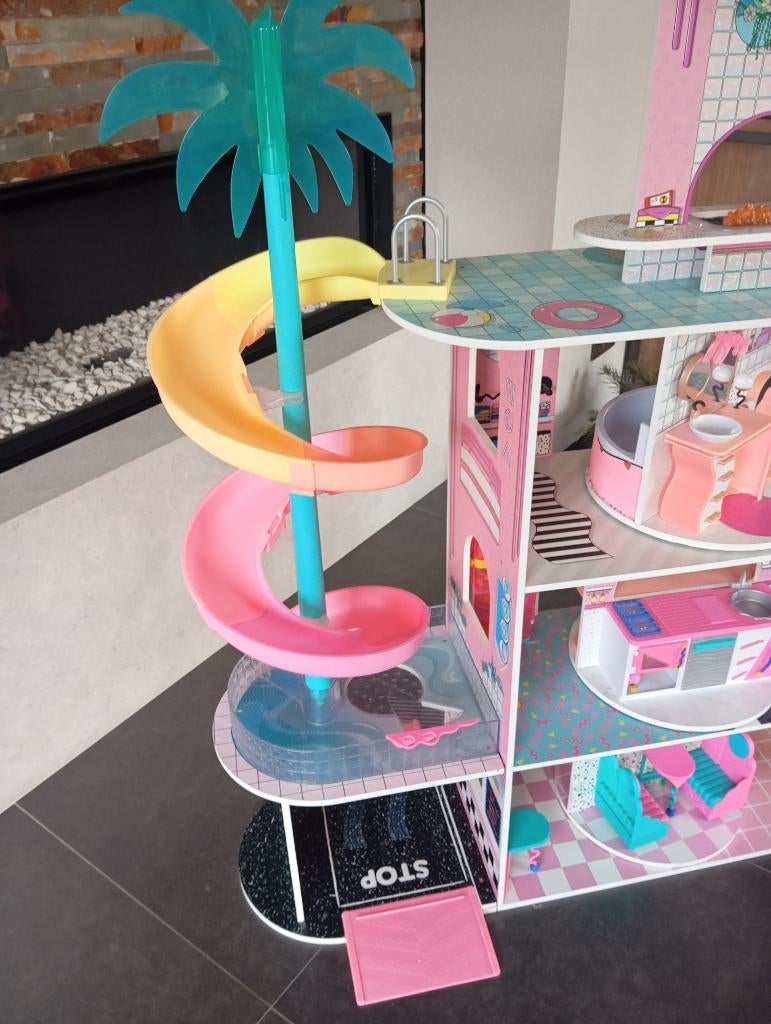 Groot LOL huis, Enlèvement, Comme neuf, Maison de poupées