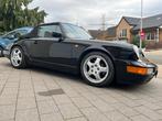 Porsche 964 C2 cabrio *handgeschakeld *oldtimer*, Auto's, 4 zetels, Achterwielaandrijving, Zwart, Cabriolet
