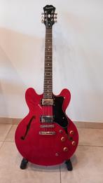 Epiphone Cherry Dot + koffer, Muziek en Instrumenten, Ophalen, Gebruikt, Hollow body, Epiphone