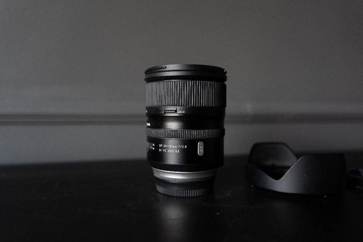 Tamron 24-70 2.8 G2 canon, Audio, Tv en Foto, Foto | Lenzen en Objectieven, Gebruikt, Ophalen