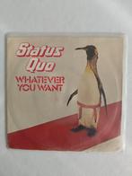 Singles 3€ het stuk / Status Quo - whatever you w., Ophalen of Verzenden, Zo goed als nieuw, Single