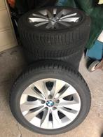 velgenset met winterbanden BMW 5 reeks bouwjaar 2008, Auto-onderdelen, Banden en Velgen, Ophalen, Gebruikt, Banden en Velgen, 17 inch