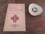 Schaaltje bloedgever en speciale uitgave 1961, Rode Kruis, Antiek en Kunst, Ophalen of Verzenden