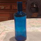2 blauwe flessen, Huis en Inrichting, Ophalen of Verzenden
