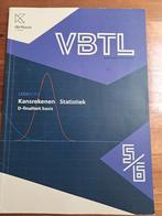 VBTL kansrekening statistiek D finaliteit 5/6, Boeken, Ophalen, Zo goed als nieuw