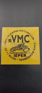 Sticker autocollant VMC Ieper motorclub, Utilisé, Enlèvement ou Envoi