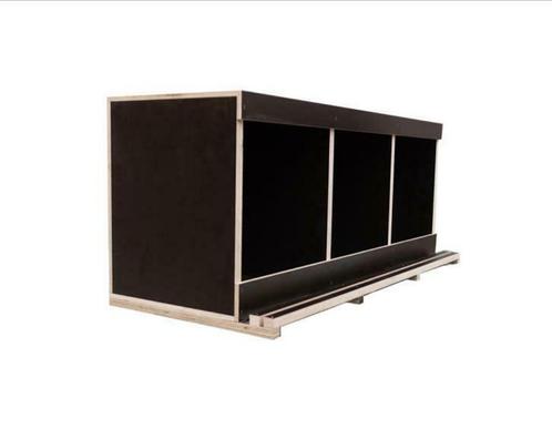 Driedelig legnest kip, Betonplex (broedbak), Dieren en Toebehoren, Overige Dieren-accessoires, Nieuw, Ophalen of Verzenden