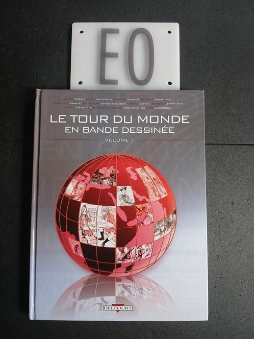 Bd le tour du monde en bande dessinee 1,EO, Boeken, Stripverhalen, Gelezen, Ophalen of Verzenden