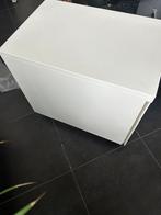 Bureau laden blok wit metaal 60 x 40 cm hoogte 55 cm, Ophalen of Verzenden, Zo goed als nieuw