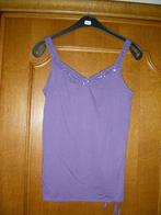 Lila topje met pailletjes, Esprit, maat S, Kleding | Dames, Topjes, Ophalen of Verzenden, Zo goed als nieuw, Esprit, Maat 36 (S)