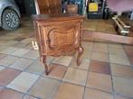 eiken bed, Ophalen, Verstelbaar, Bruin, Klassiek