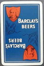 1 Speelkaart Barclay's Beers, Collections, Cartes à jouer, Jokers & Jeux des sept familles, Comme neuf, Enlèvement ou Envoi