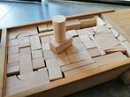 Houten blokken, Ophalen, Gebruikt