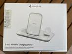 mophie 3in1 7.5 watt wireless charger Laat je iPhone iWatch, Ophalen of Verzenden, Nieuw, Apple iPhone