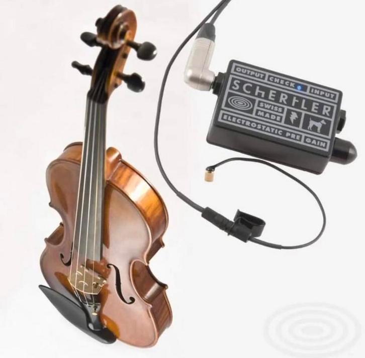 Schertler STAT-V-Set – Capteur électrostatique pour violon, Informatique & Logiciels, Pc & Câble réseau, Comme neuf, Enlèvement
