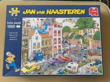 Van Haasteren : Vrijdag de 13de ( 1000 stukjes)  beschikbaar voor biedingen