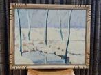 Jef De Pauw (Temse1888-1930)/Sneeuwlandsch./Impressionist, Antiek en Kunst, Kunst | Schilderijen | Klassiek, Ophalen of Verzenden