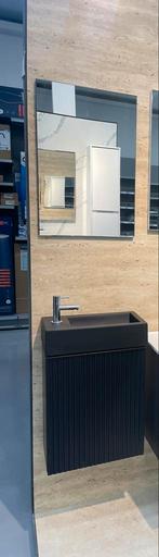 ‼️ Meuble wc Lave main sous plan + Miroire en super PROMOS, Bricolage & Construction, Chauffage & Radiateurs, Neuf