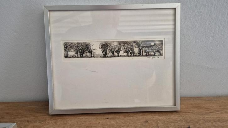 Drie originele etsen van Margriet Westervaarder (1978–1979), Antiquités & Art, Art | Eaux-fortes & Gravures, Enlèvement