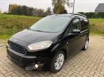 Ford Tourneo Courier/1.0Benzine/172.000km/2015/Euro5B/airco, Auto's, Euro 5, Beige, Parkeersensor, Zwart