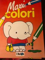 Livre de coloriage, Maxi Colori, Le Ballon, Livres, Livres pour enfants | 4 ans et plus, Enlèvement ou Envoi, Neuf