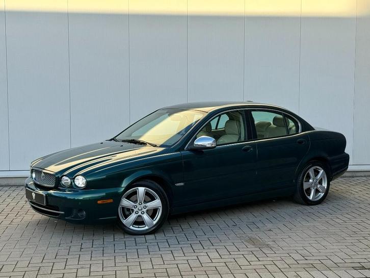 ✅Jaguar X-Type 2.2D Auto Executive GARANTIE EmeraldFirePearl, Auto's, Jaguar, Bedrijf, Te koop, X-Type, ABS, Airbags, Airconditioning