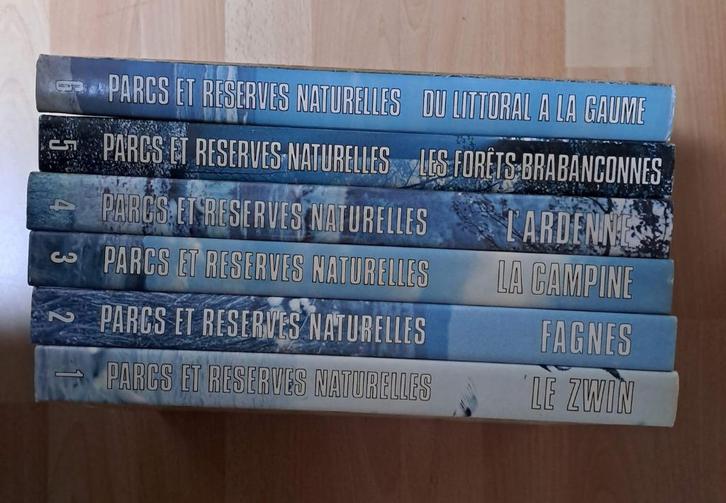 ARTIS-HISTORIA : Parcs et réserves naturelles (6 albums), Boeken, Natuur, Zo goed als nieuw, Ophalen of Verzenden
