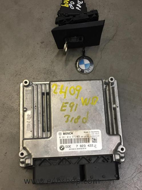 ECU DDE met sleutel BMW E90 E91 318d oem 7823422, Auto-onderdelen, Elektronica en Kabels, BMW, Gebruikt, Ophalen of Verzenden