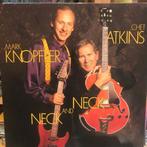 MARK KNOPFLER & CHET ATKING  - NECK AND NECK, Comme neuf, 12 pouces, Pop rock, Enlèvement ou Envoi