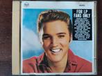 CD : ELVIS PRESLEY - FOR LP FANS ONLY, Cd's en Dvd's, Cd's | Pop, Ophalen of Verzenden, Zo goed als nieuw