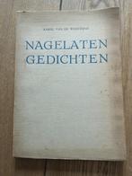 Karel Van De Woestijne - Nagelaten gedichten, Utilisé, Un auteur, Karel Van De Woestijne, Enlèvement ou Envoi